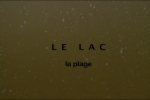 Le lac la plage